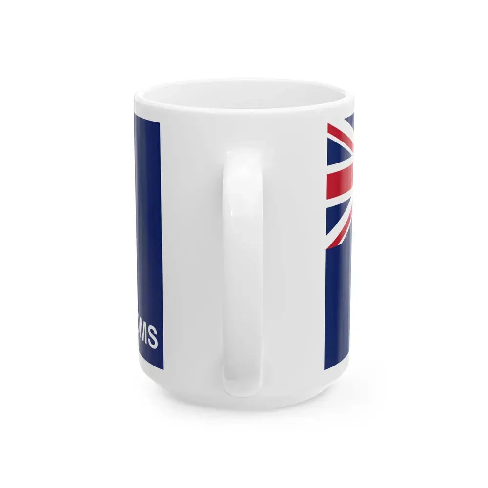 Customs Ensign of Fiji 1970 (Fiji) White Coffee Mug - Go Mug Yourself