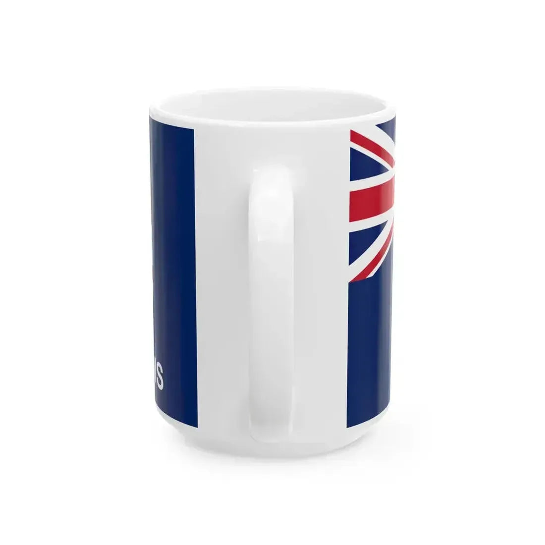 Customs Ensign of Fiji (Fiji) White Coffee Mug - Go Mug Yourself