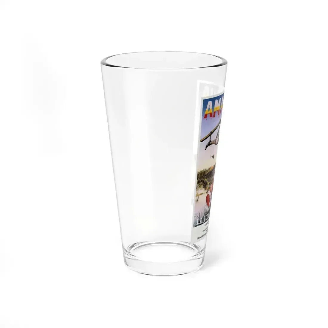 CUT AND RUN (FRENCH) 1984 Movie Poster - Pint Glass 16oz - Go Mug Yourself