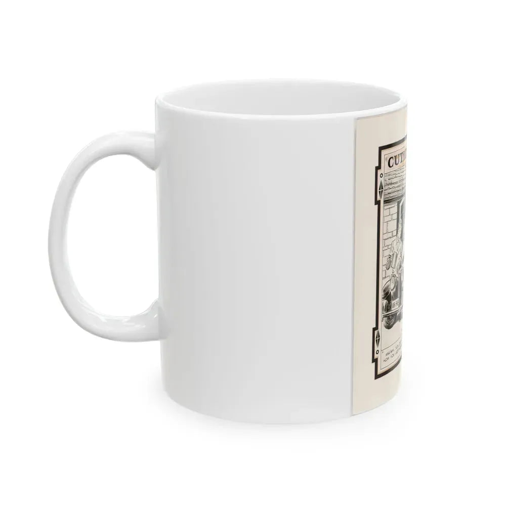 Cuties Single-Panel Comic Strip - White Coffee Mug - Go Mug Yourself