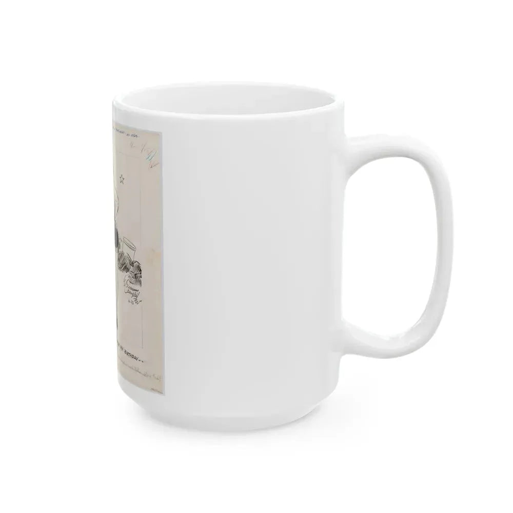 Cuties Single Panel Gag Comic Strip - White Coffee Mug - Go Mug Yourself