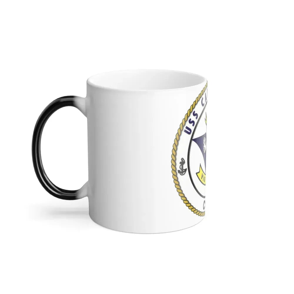 CVN 70 USS Carl Vinson 1982 (U.S. Navy) Color Changing Mug 11oz - Go Mug Yourself
