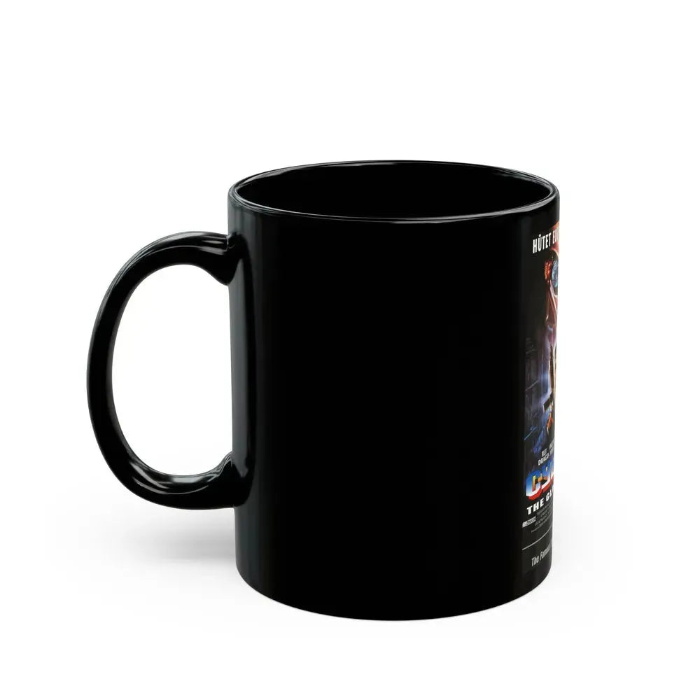 CYBORG 2 (GERMAN) 1993 Movie Poster - Black Coffee Mug - Go Mug Yourself