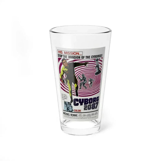 CYBORG 2087 1966 Movie Poster - Pint Glass 16oz 16oz - Go Mug Yourself