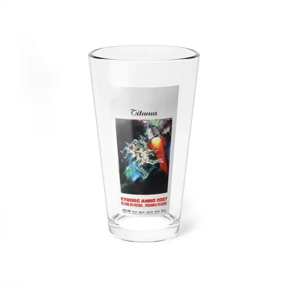 CYBORG 2087 (ITALIAN) 1966 Movie Poster - Pint Glass 16oz 16oz - Go Mug Yourself