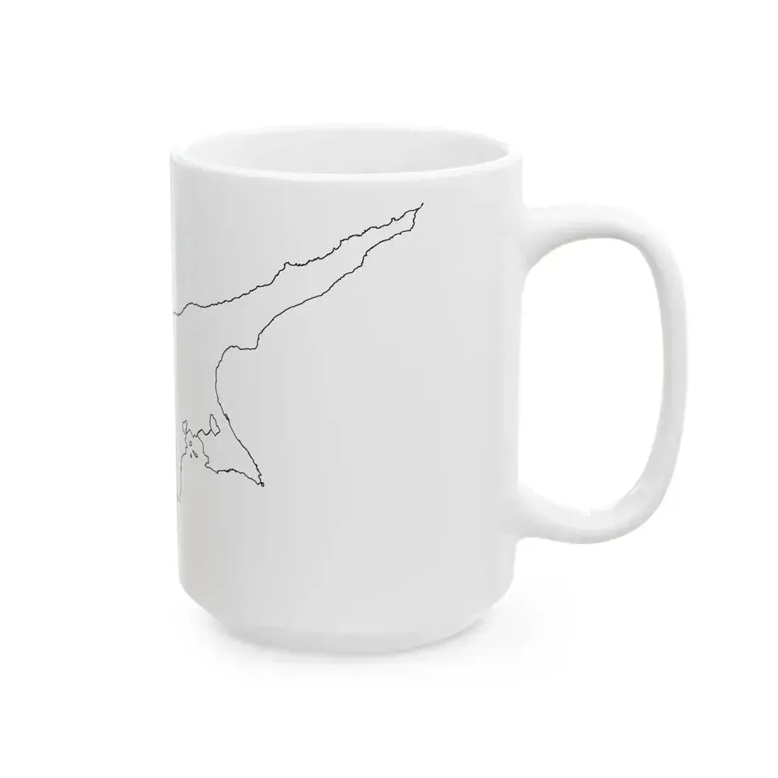 Cyprus-Flagmap (Cyprus) White Coffee Mug - Go Mug Yourself