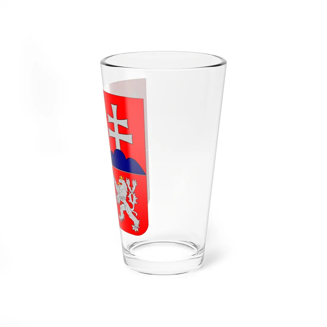 Czechoslovakia small (Slovakia) (Coat of Arms) Pint Glass 16oz - Go Mug Yourself