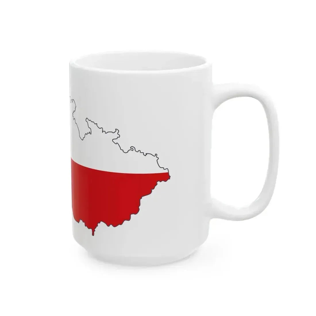 Czechy (Czech Republic) White Coffee Mug - Go Mug Yourself