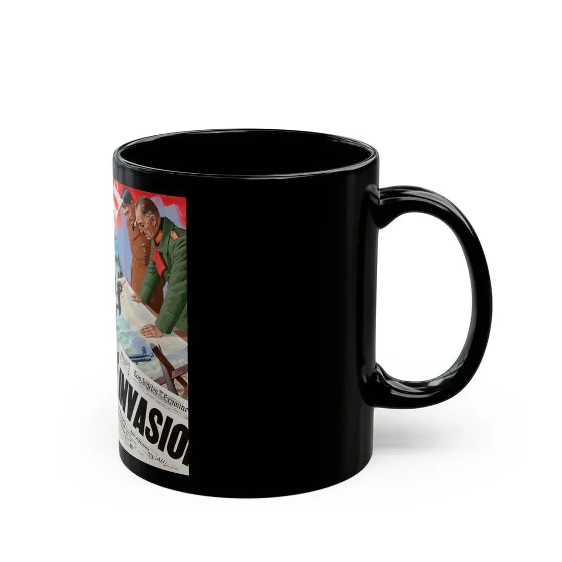 D-Day - Black Coffee Mug - Go Mug Yourself