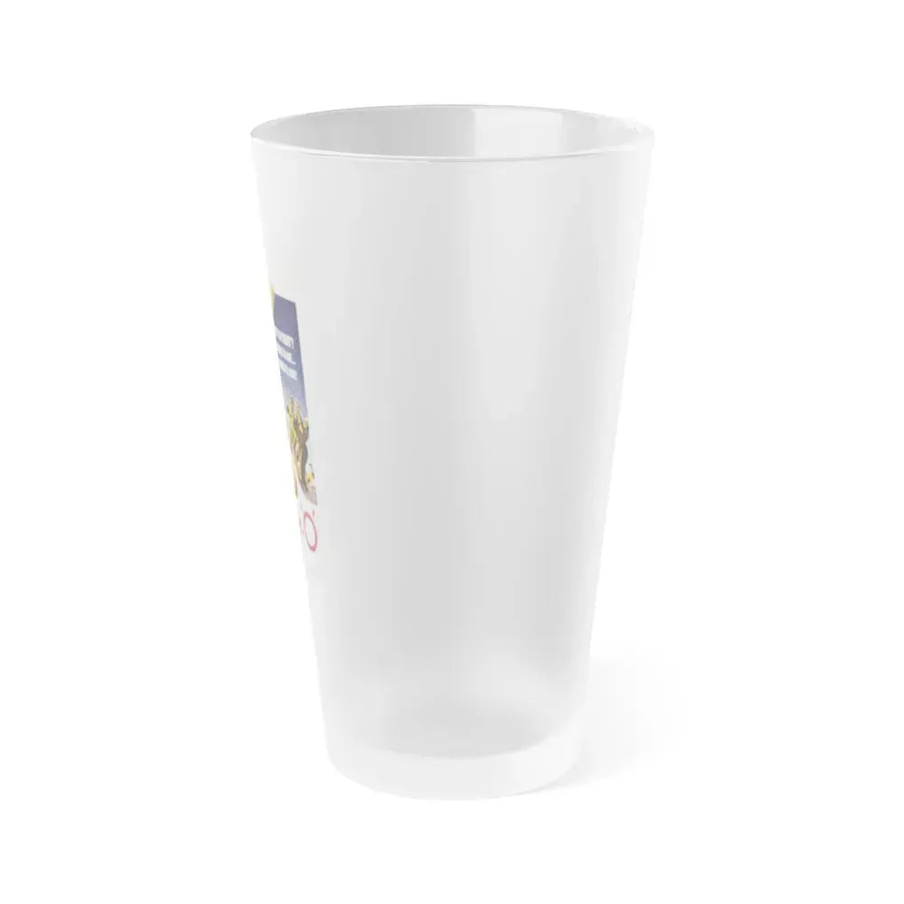 DADDY-O 1958 Movie Poster - Frosted Pint Glass 16oz - Go Mug Yourself
