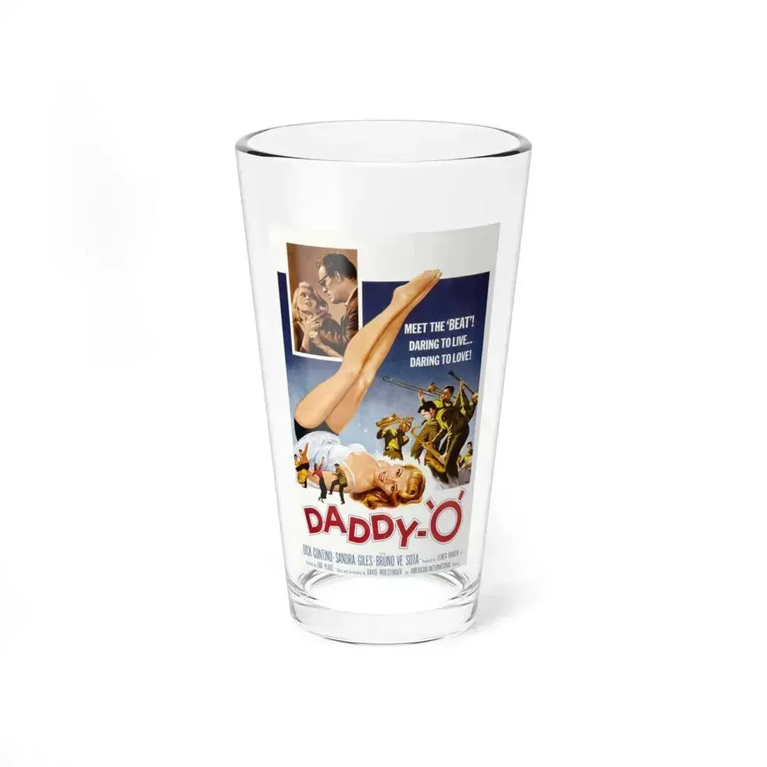 DADDY-O 1958 Movie Poster - Pint Glass 16oz 16oz - Go Mug Yourself