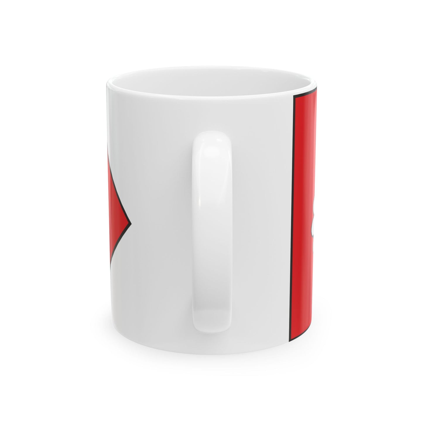 Dadiani flag 1358 (Georgia) White Coffee Mug-Go Mug Yourself