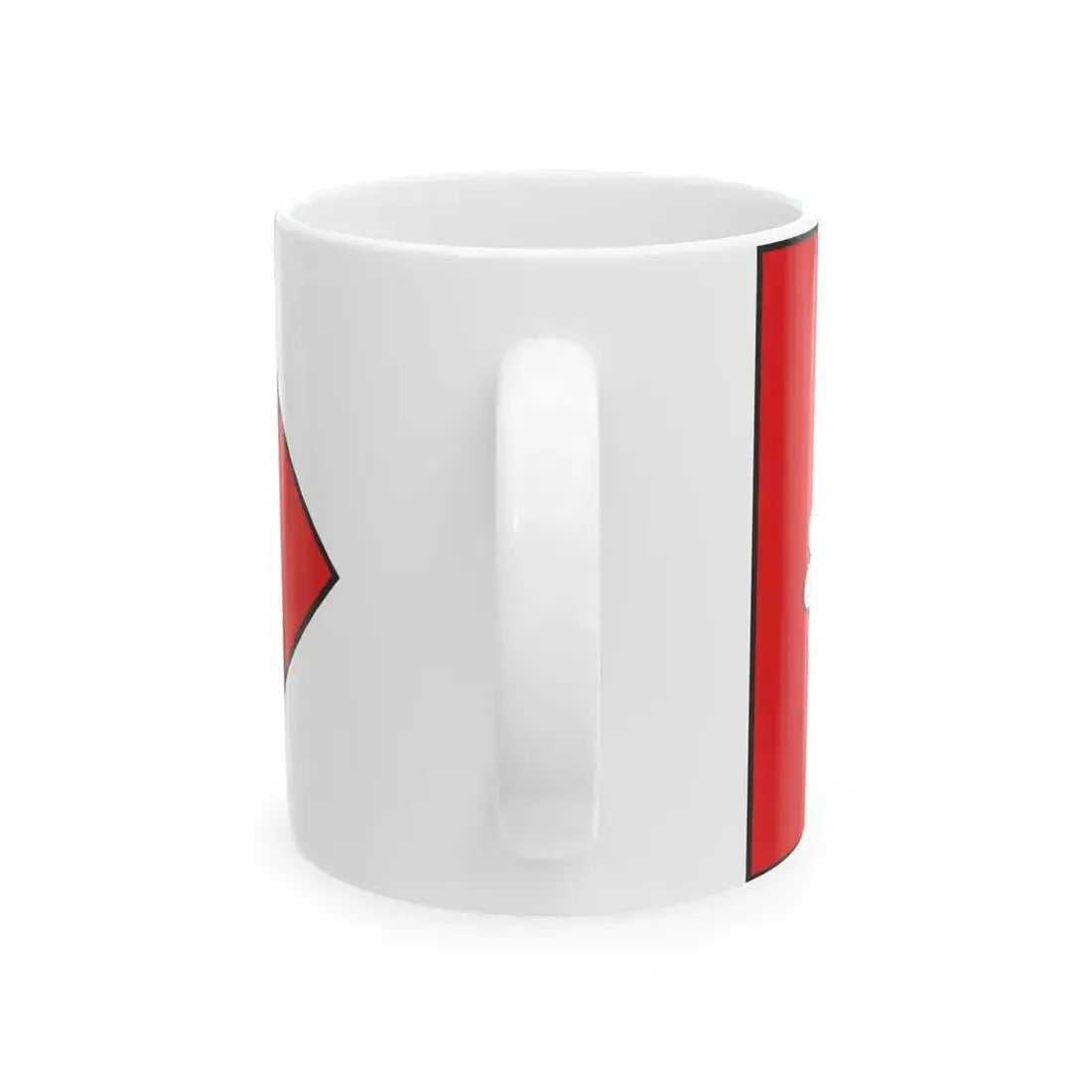 Dadiani flag 1358 (Georgia) White Coffee Mug - Go Mug Yourself