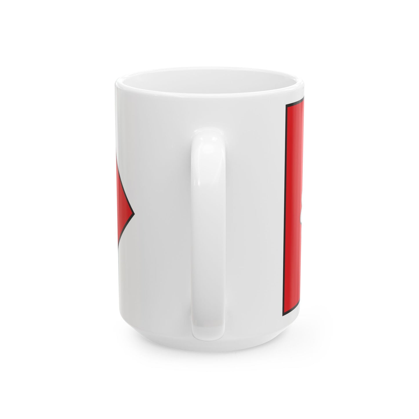 Dadiani flag 1358 (Georgia) White Coffee Mug-Go Mug Yourself