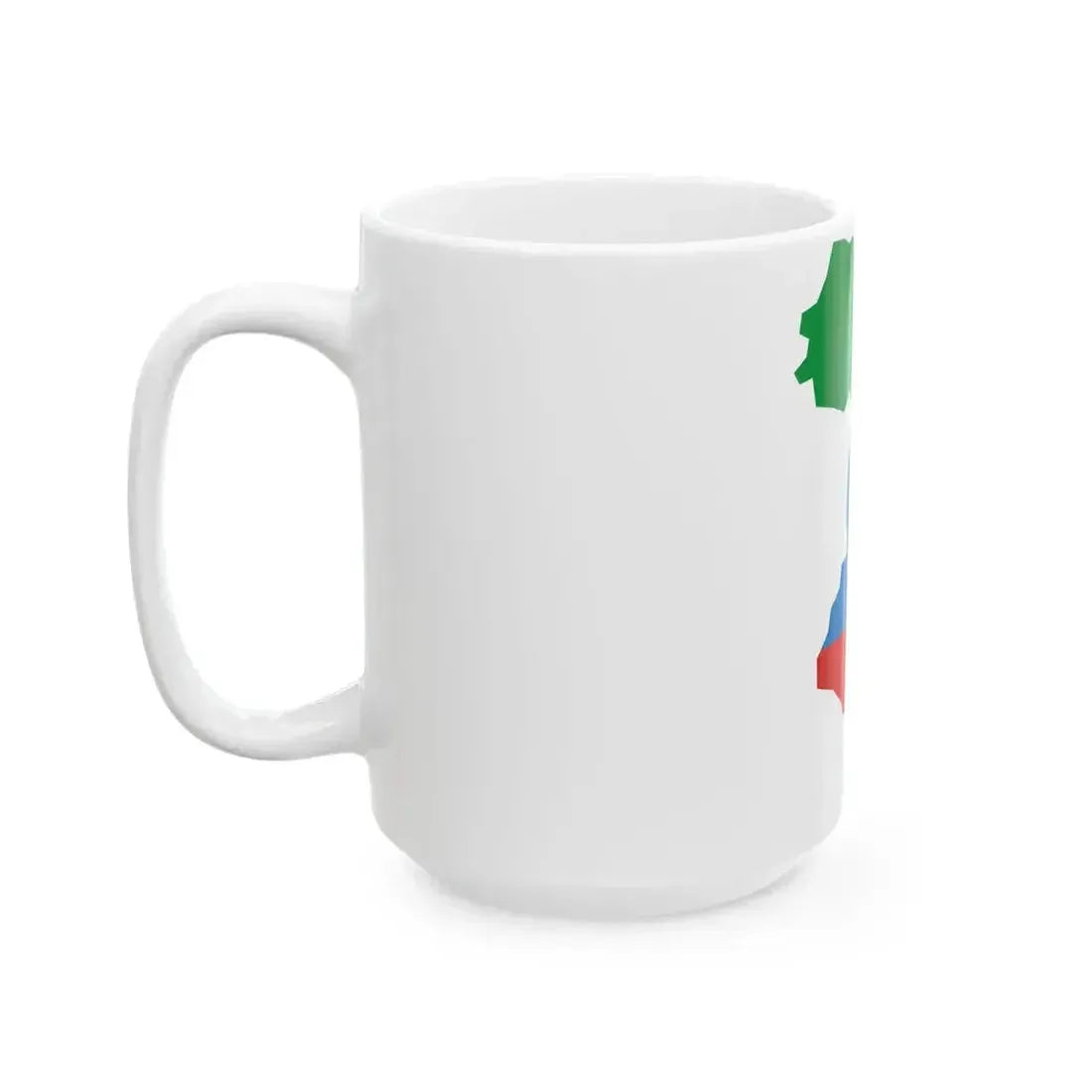 Dagestan-geo-stub2 (Russia) White Coffee Mug - Go Mug Yourself