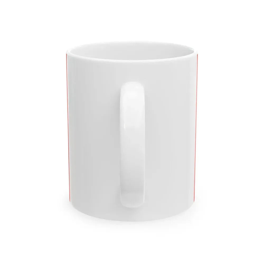 Dahomey flag 1889 (Benin) White Coffee Mug - Go Mug Yourself
