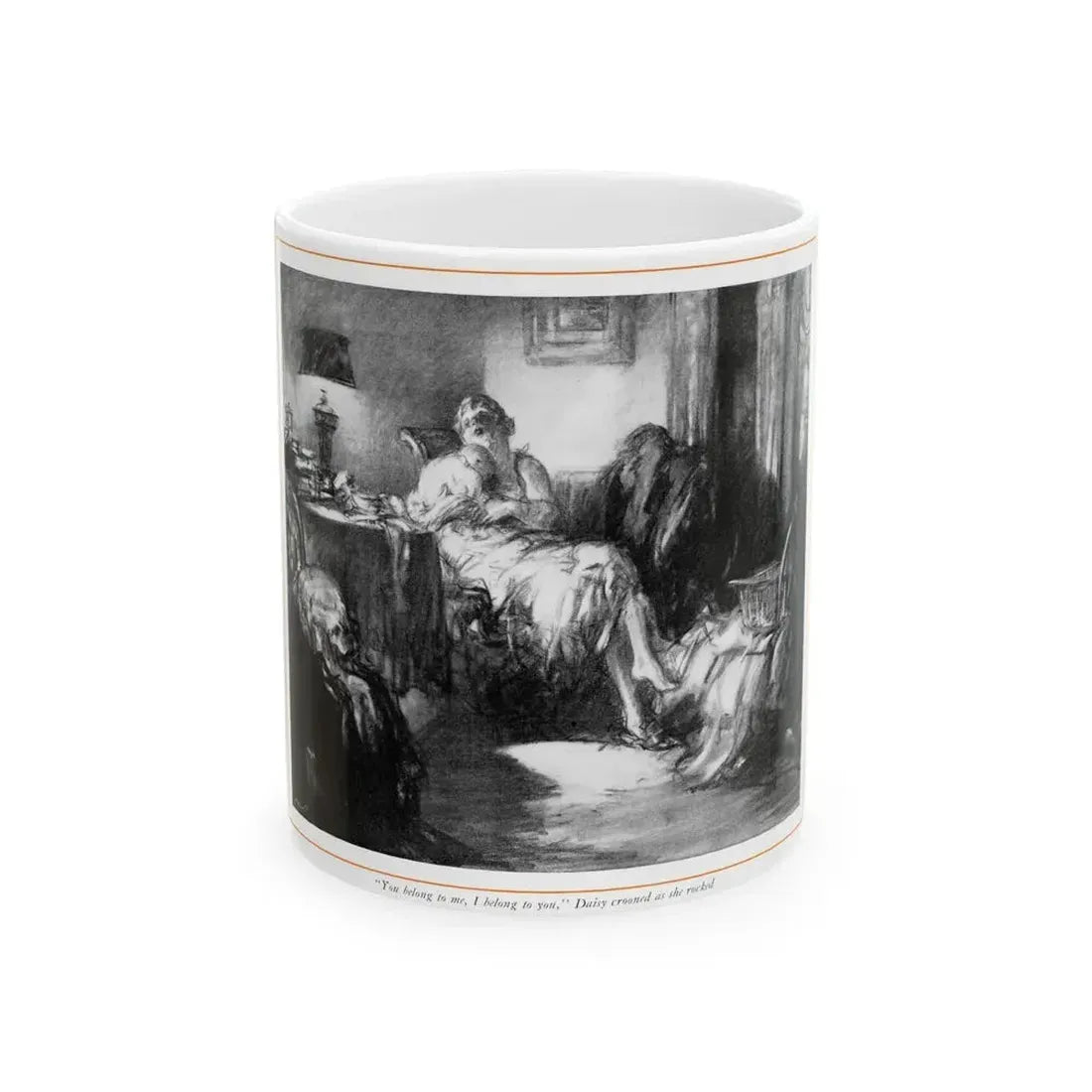 Daisy's Day (2), McCall's, February 1930 - White Coffee Mug 11oz - Go Mug Yourself
