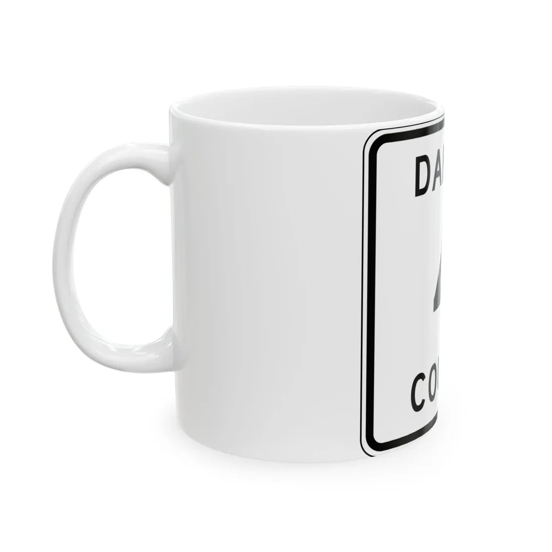Dakota County Route 4 MN (Minnesota) (Road Sign) White Coffee Mug - Go Mug Yourself