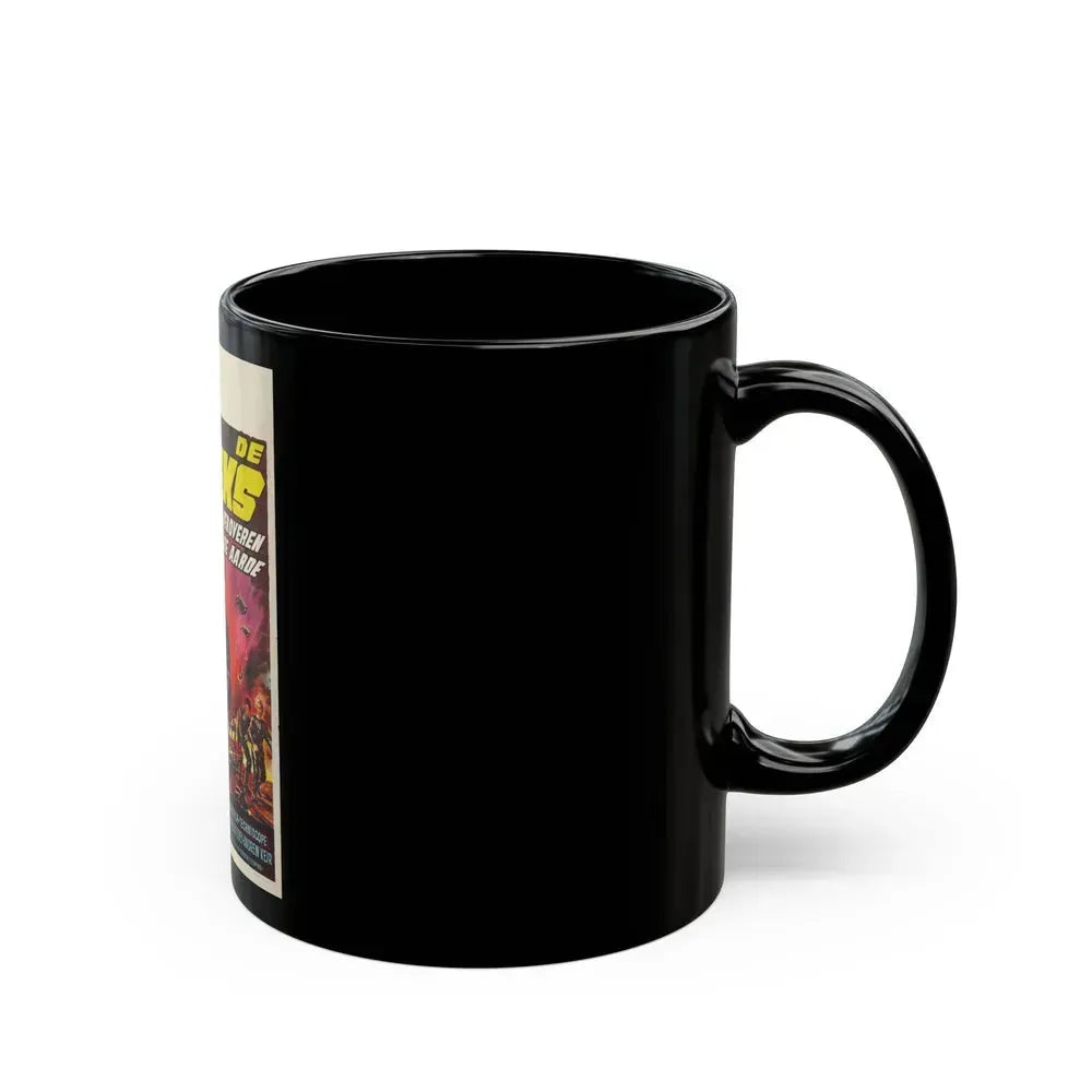 DALEKS INVASION EARTH (BELGIAN) 1966 Movie Poster - Black Coffee Mug - Go Mug Yourself