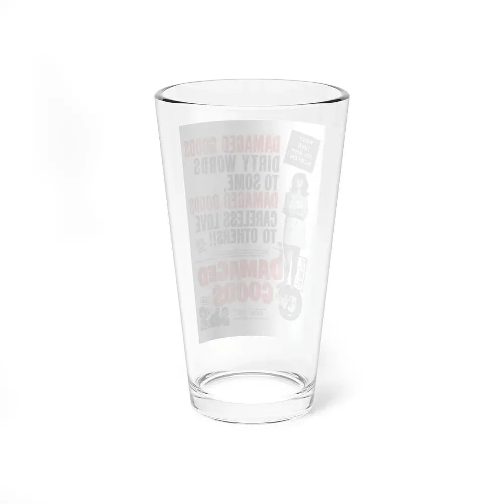 DAMAGED GOODS 1961 Movie Poster - Pint Glass 16oz - Go Mug Yourself