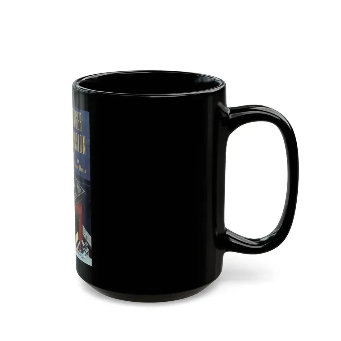 Danger Mansion (1), The American Magazine, December 1937 - Black Coffee Mug - Go Mug Yourself