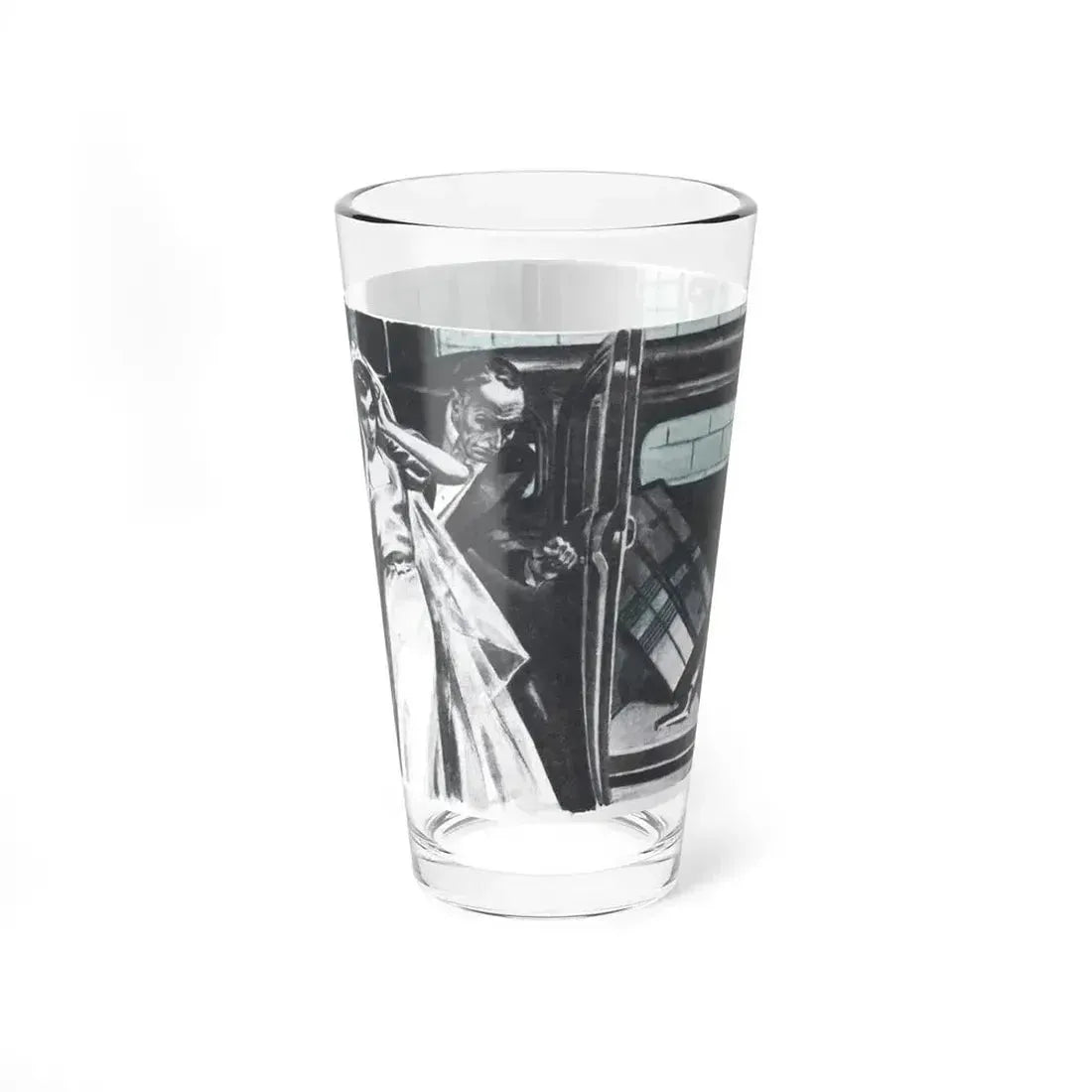 Danger Mansion (2), The American Magazine, December 1937 - Pint Glass 16oz - Go Mug Yourself