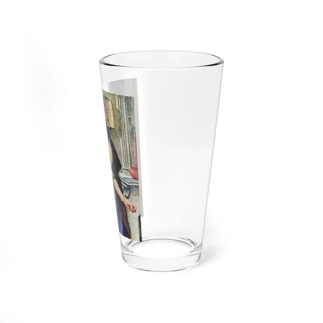 Dangerous Bluff by Thomas Walsh, The Saturday Evening Post, 1960 - Pint Glass 16oz - Go Mug Yourself