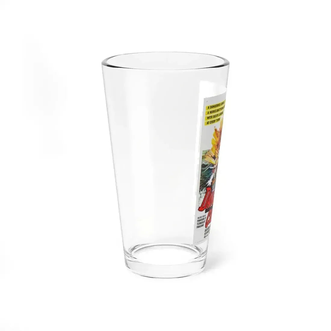 DANGEROUS CHARTER 1962 Movie Poster - Pint Glass 16oz - Go Mug Yourself