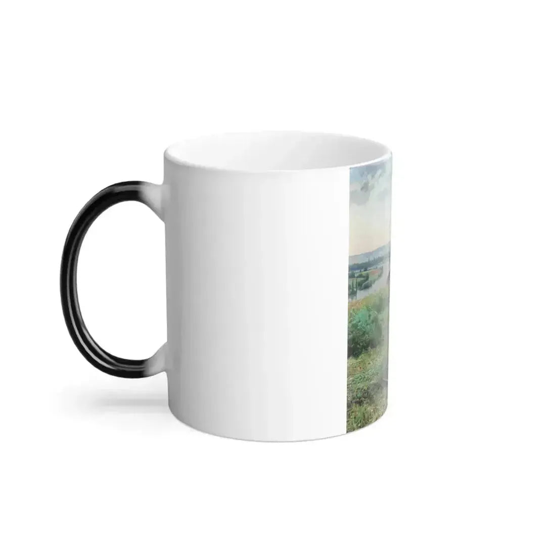 Daniel Ridgway Knight (1839-1924) In The Fields - Color Changing Mug 11oz - Go Mug Yourself