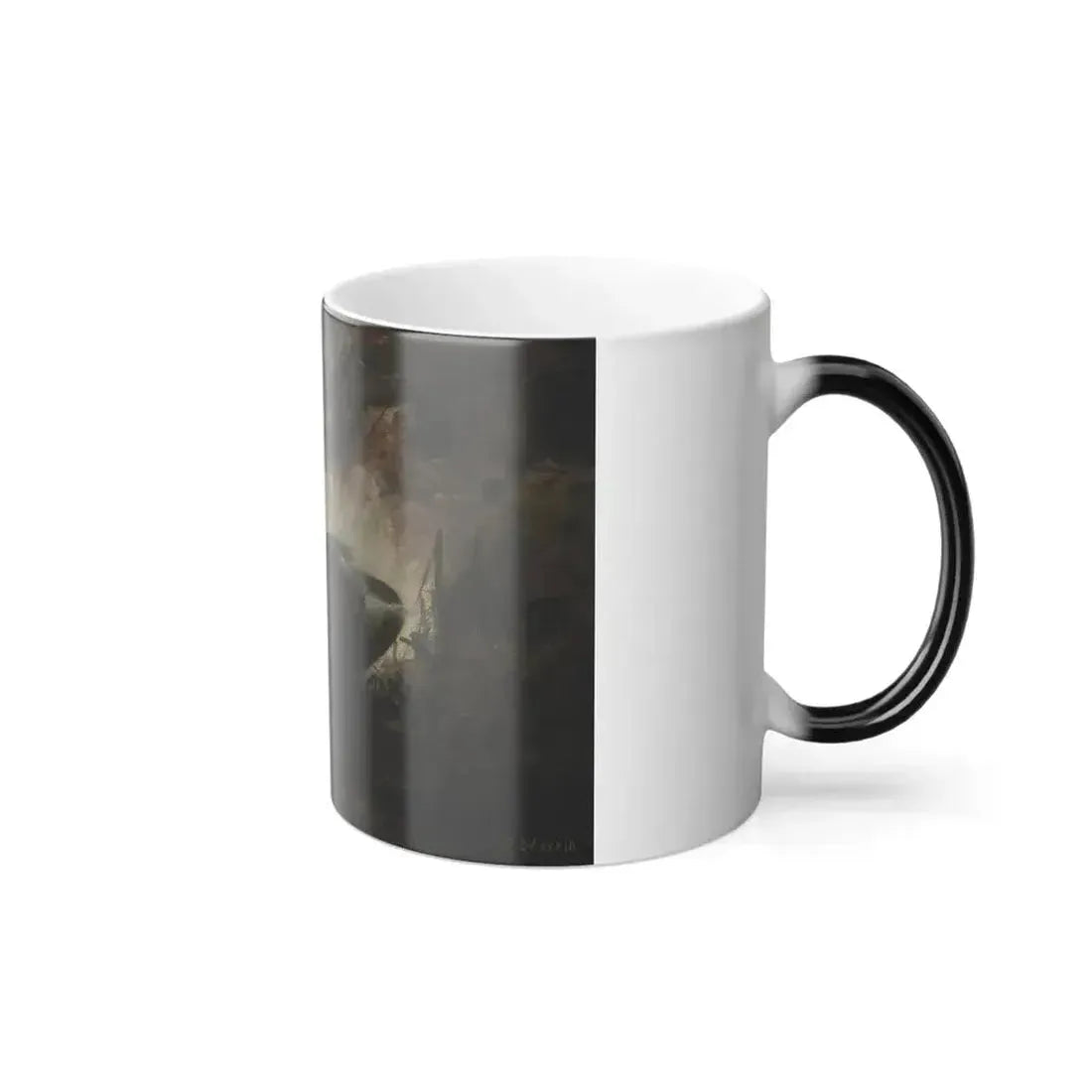 Daniel Sherrin (1868-1942) British Tank in Action - 1917 - Color Changing Mug 11oz - Go Mug Yourself