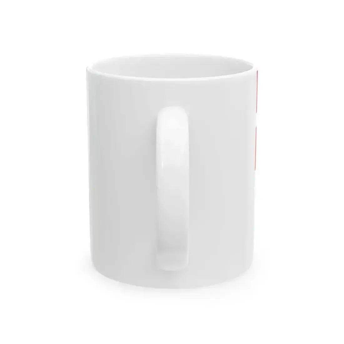 Danish White Ensign (Denmark) White Coffee Mug - Go Mug Yourself