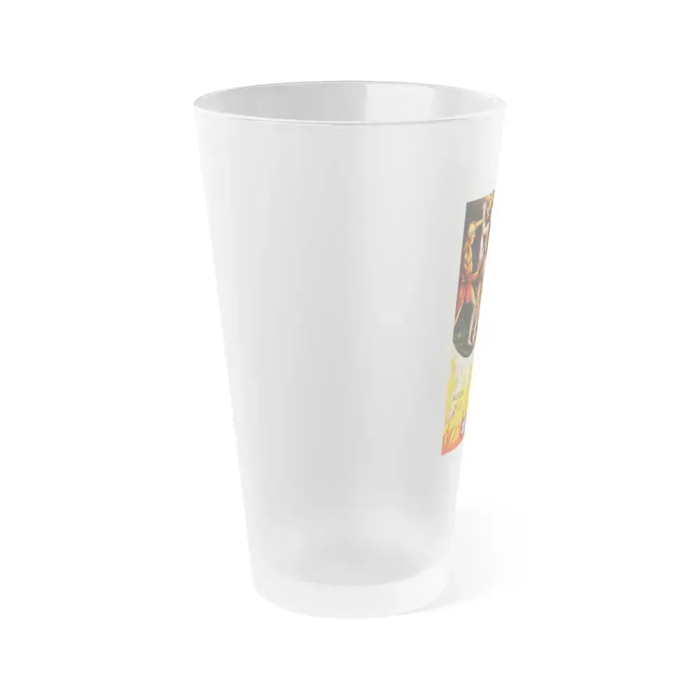 DANTES INFERNO (JAPANESE) 1921 Movie Poster - Frosted Pint Glass 16oz - Go Mug Yourself