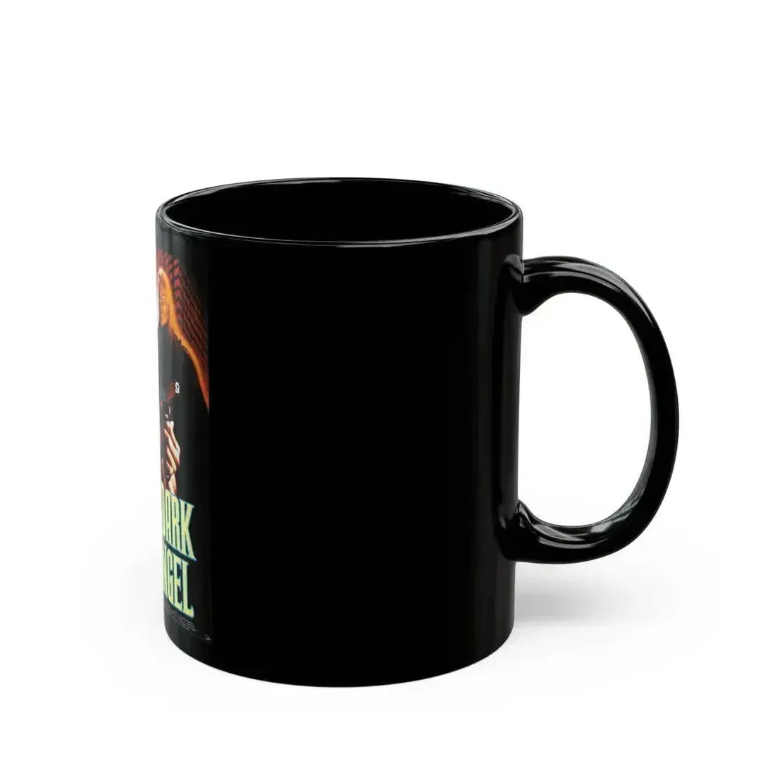 DARK ANGEL (I COME IN PEACE) 1990 Movie Poster - Black Coffee Mug - Go Mug Yourself