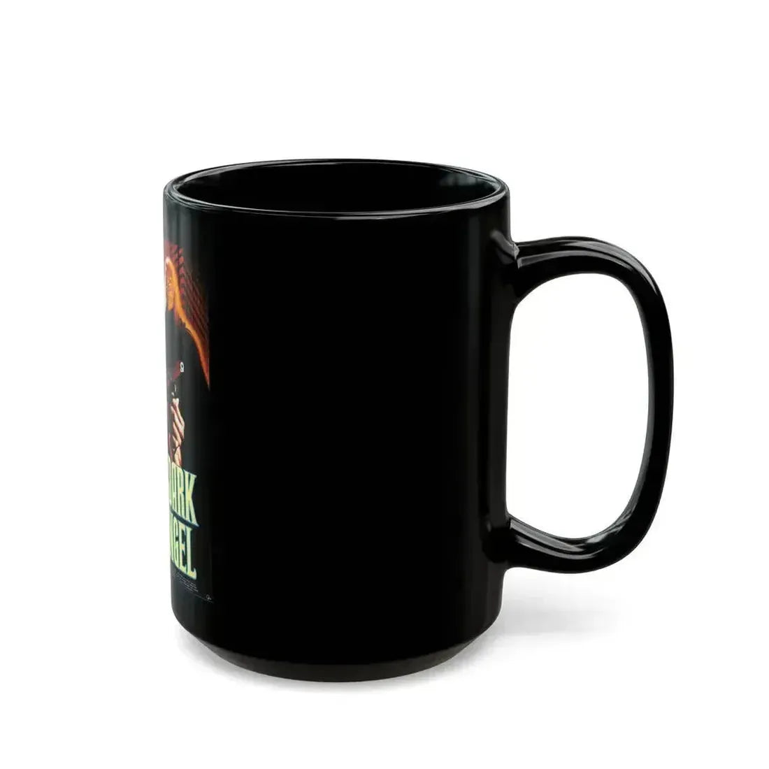 DARK ANGEL (I COME IN PEACE) 1990 Movie Poster - Black Coffee Mug - Go Mug Yourself