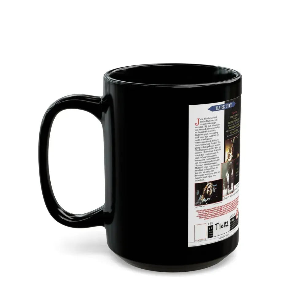 DARK CITY (VHS COVER) - Black Coffee Mug - Go Mug Yourself
