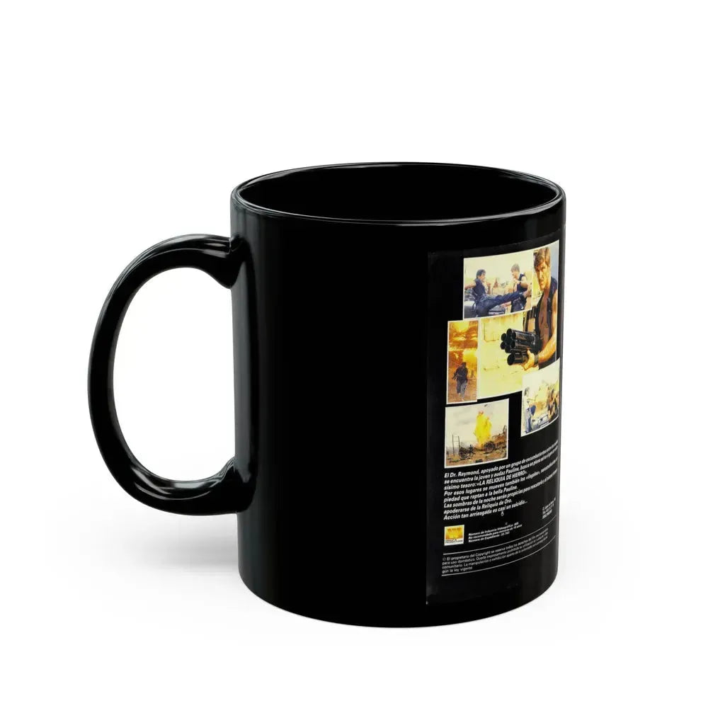 DARK DAY EXPRESS (VHS COVER) - Black Coffee Mug - Go Mug Yourself