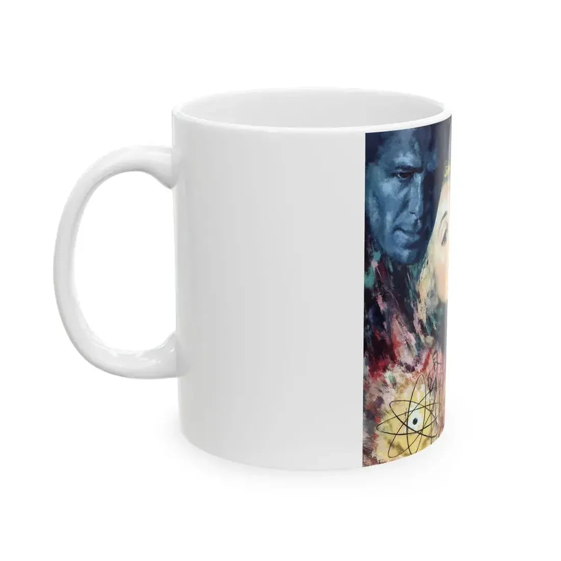 Dark Dominion part one, Collier's, April 2, 1954 - White Coffee Mug - Go Mug Yourself