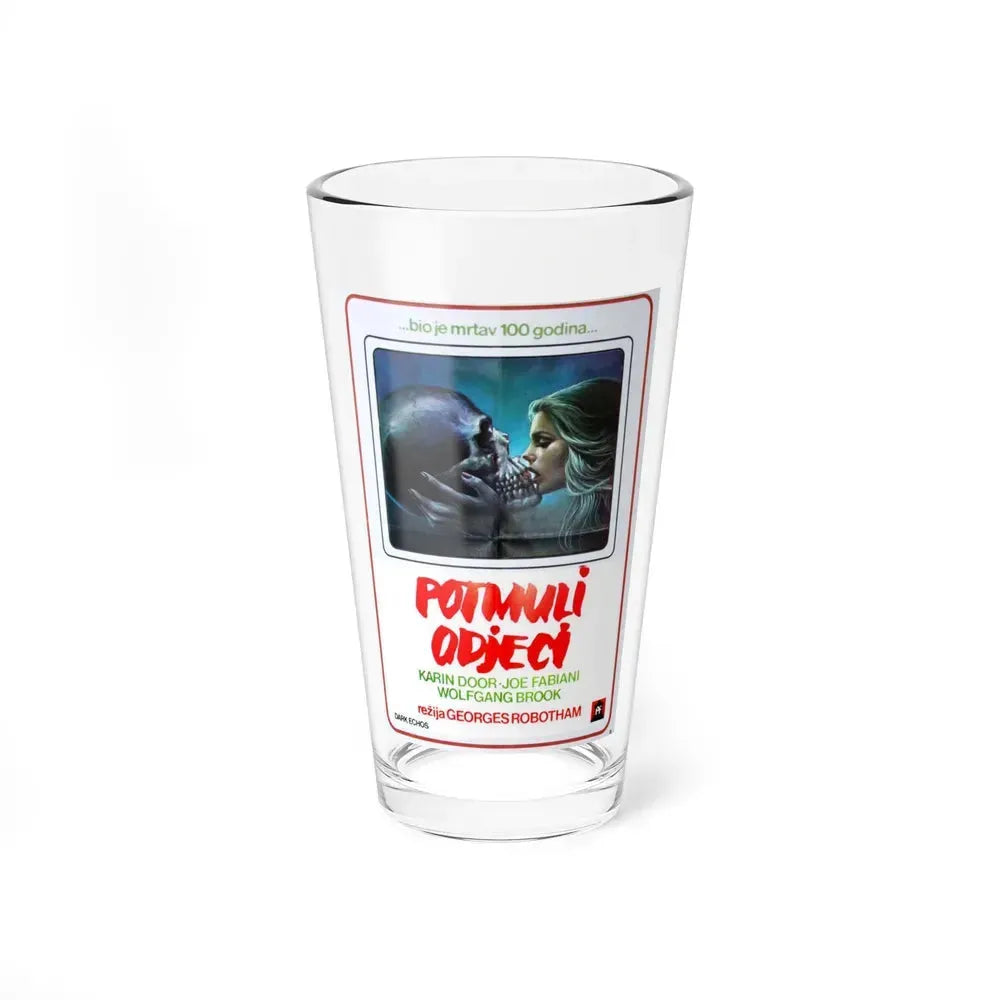 DARK ECHOES 1977 Movie Poster - Pint Glass 16oz 16oz - Go Mug Yourself