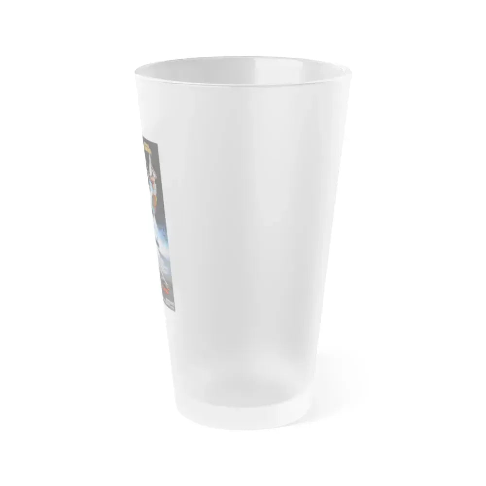 DARK FORCES (HARLEQUIN) 1980 Movie Poster - Frosted Pint Glass 16oz - Go Mug Yourself
