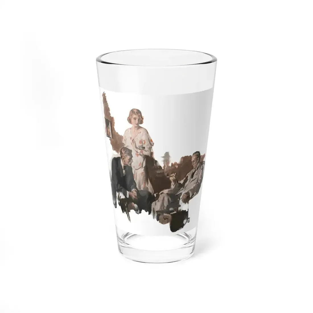 Dark Forests (1), McCall's, February 1930 - Pint Glass 16oz 16oz - Go Mug Yourself