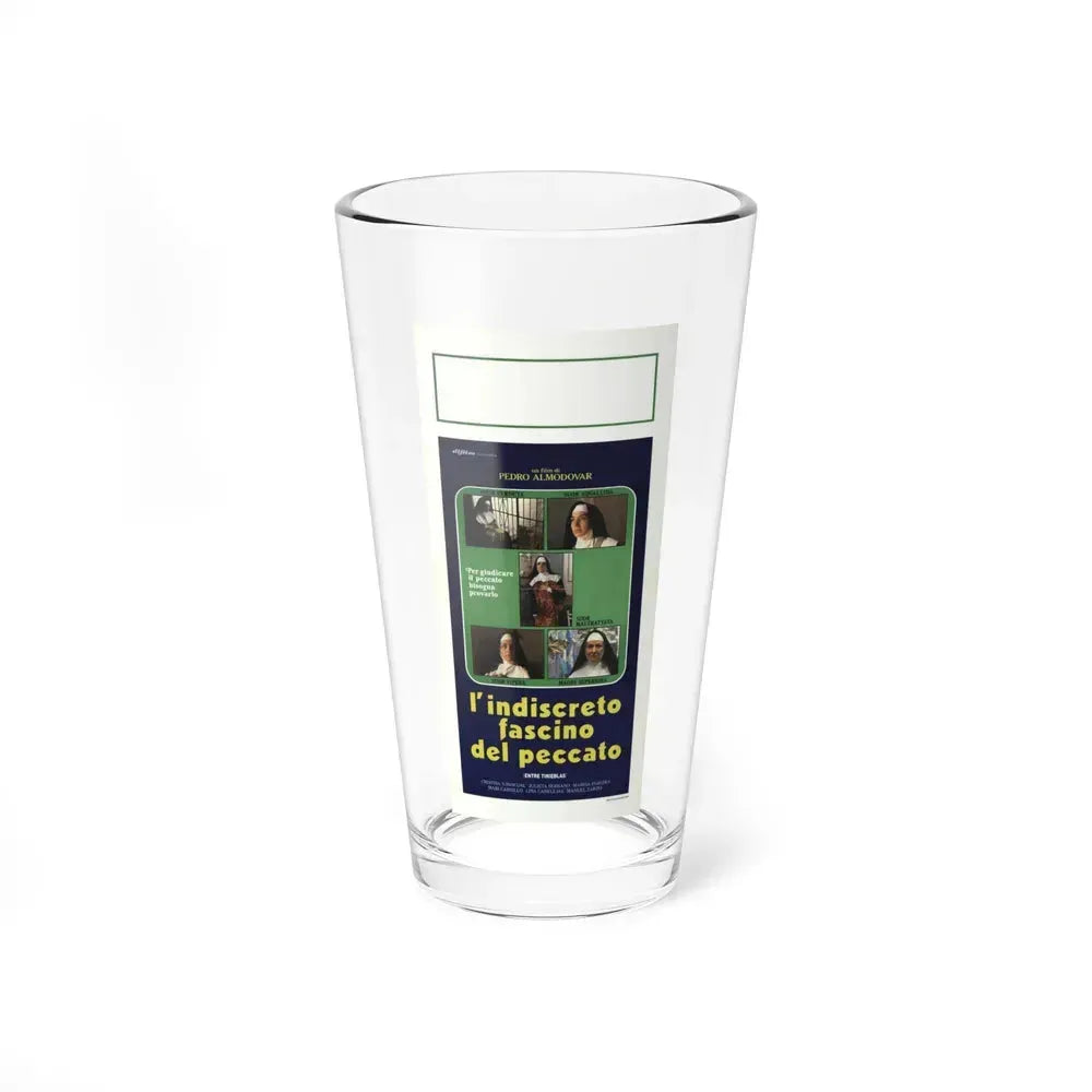 DARK HABITS 1983 Movie Poster - Pint Glass 16oz 16oz - Go Mug Yourself