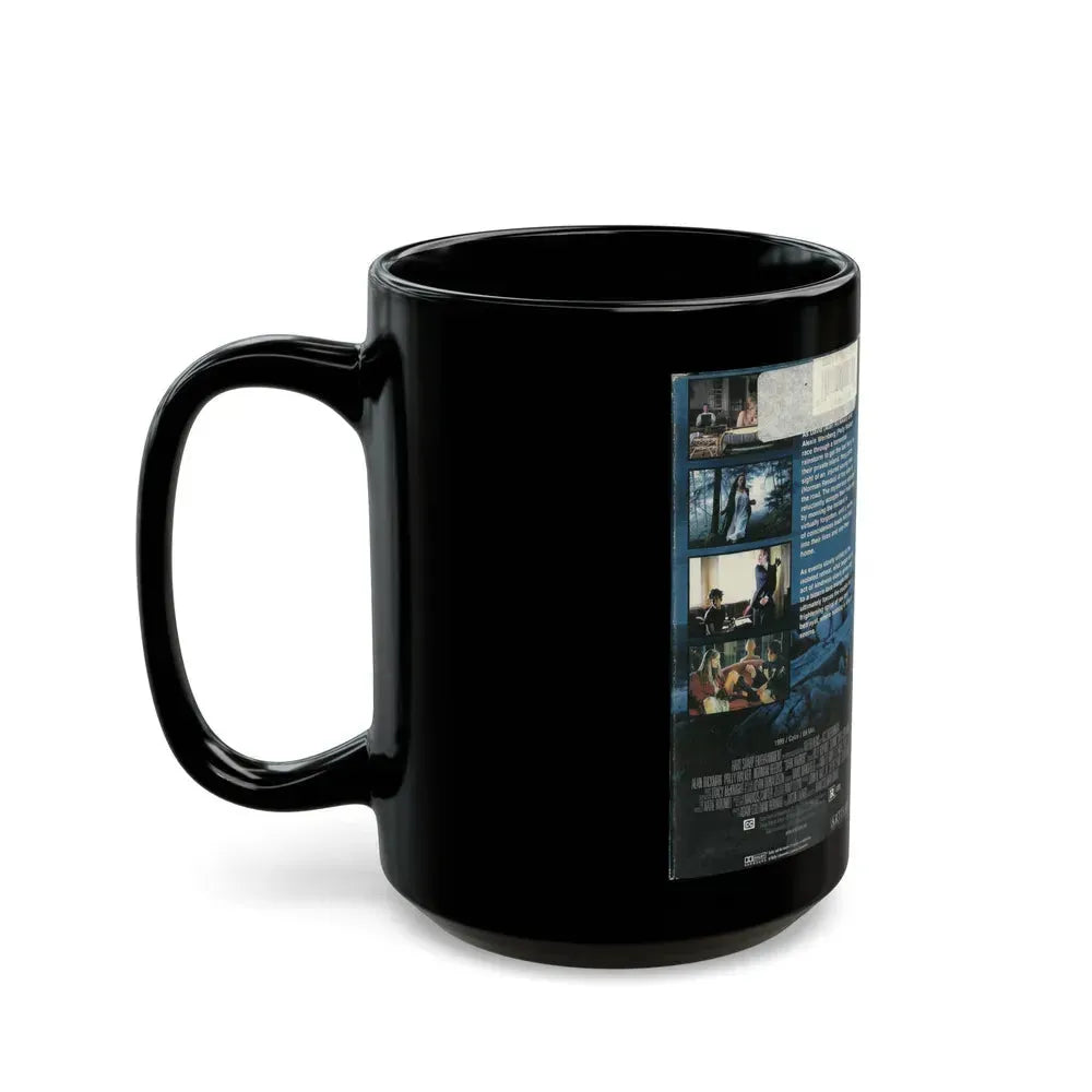 DARK HARBOR (VHS COVER) - Black Coffee Mug - Go Mug Yourself