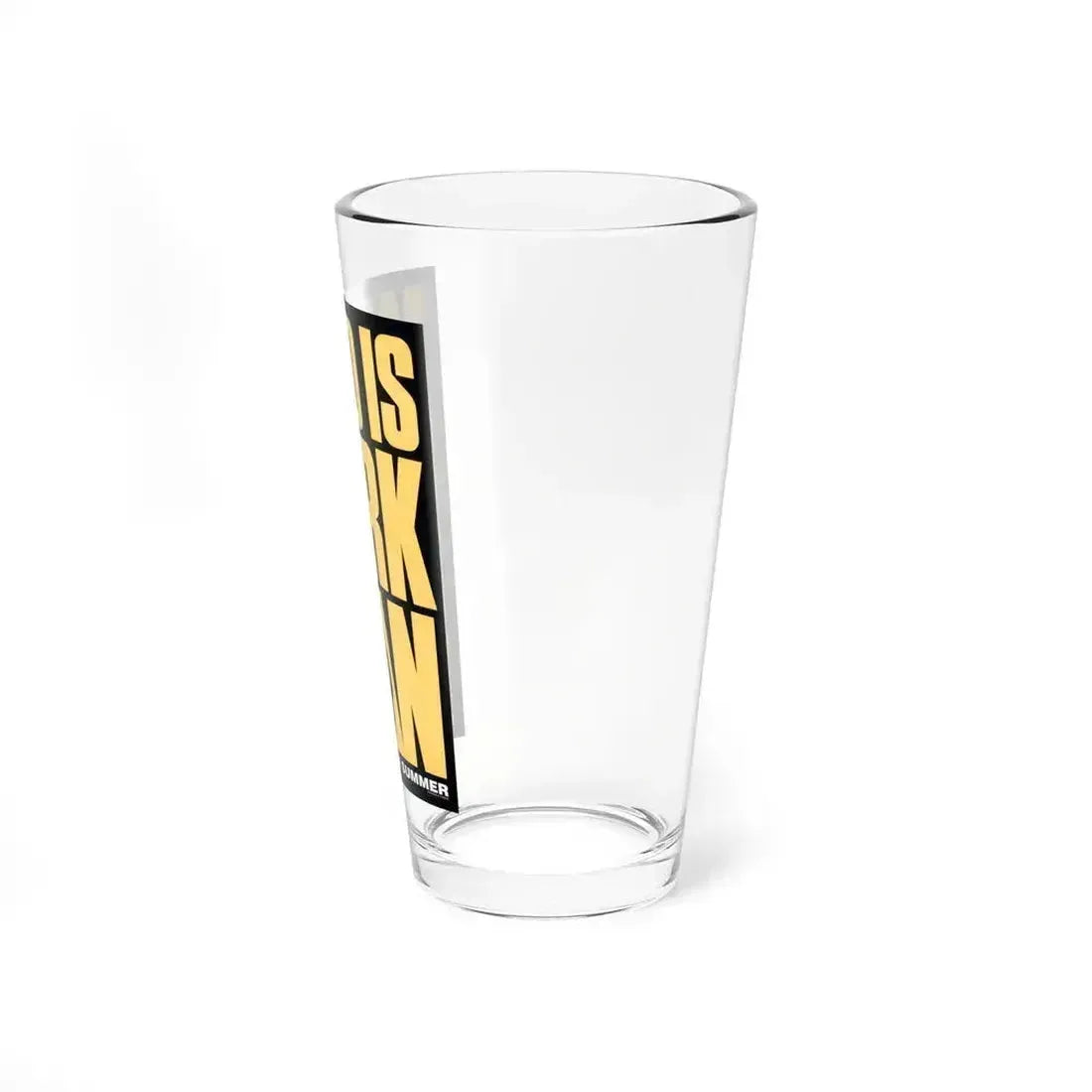 DARKMAN (TEASER) 1990 Movie Poster - Pint Glass 16oz - Go Mug Yourself