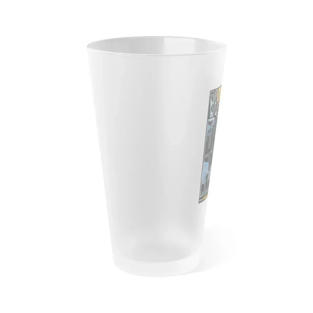 DARKMAN (TEASER 2) 1990 Movie Poster - Frosted Pint Glass 16oz - Go Mug Yourself
