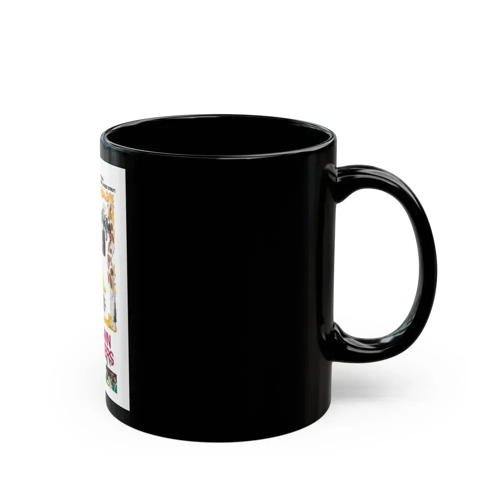 DARKTOWN STRUTTERS 1975 Movie Poster - Black Coffee Mug - Go Mug Yourself