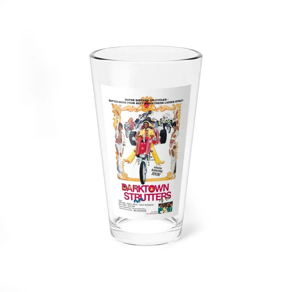 DARKTOWN STRUTTERS 1975 Movie Poster - Pint Glass 16oz 16oz - Go Mug Yourself