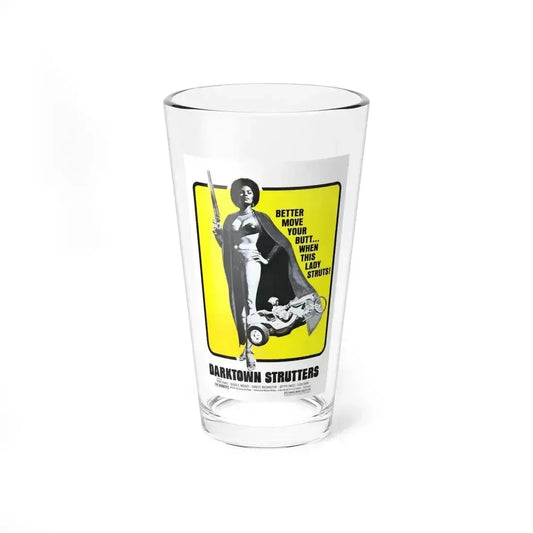 DARKTOWN STRUTTERS (2) 1975 Movie Poster - Pint Glass 16oz 16oz - Go Mug Yourself