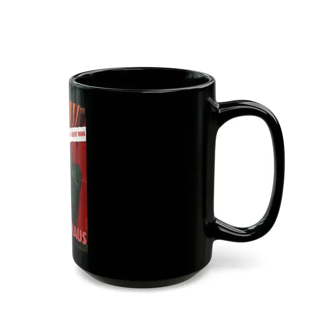 DAS FRAUENHAUS (BLUE RITA) 1977 Movie Poster - Black Coffee Mug - Go Mug Yourself