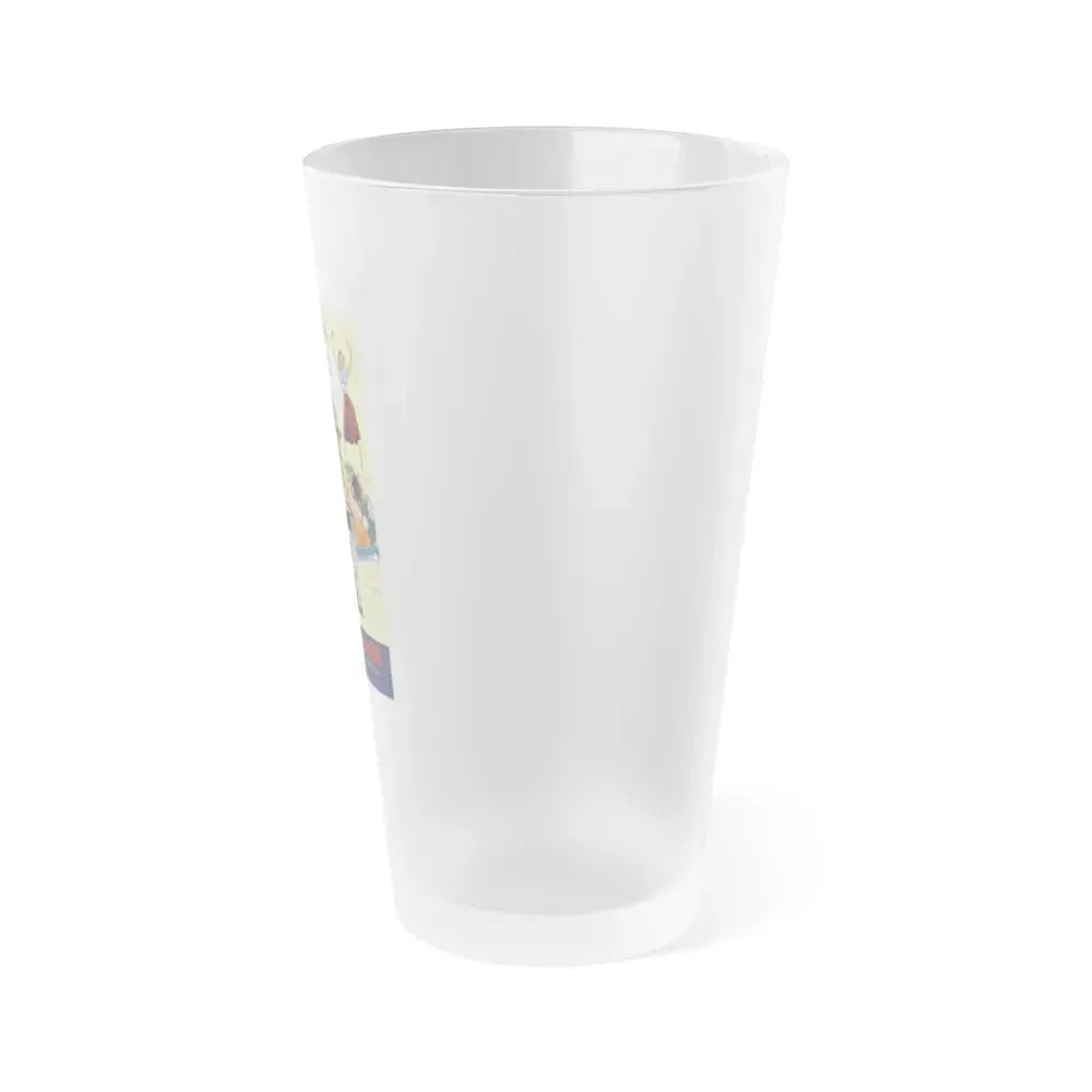 DATE BAIT 1960 Movie Poster - Frosted Pint Glass 16oz - Go Mug Yourself