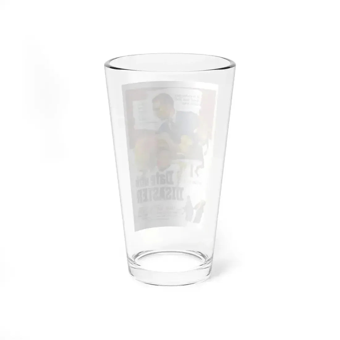 DATE WITH DISASTER 1957 Movie Poster - Pint Glass 16oz - Go Mug Yourself